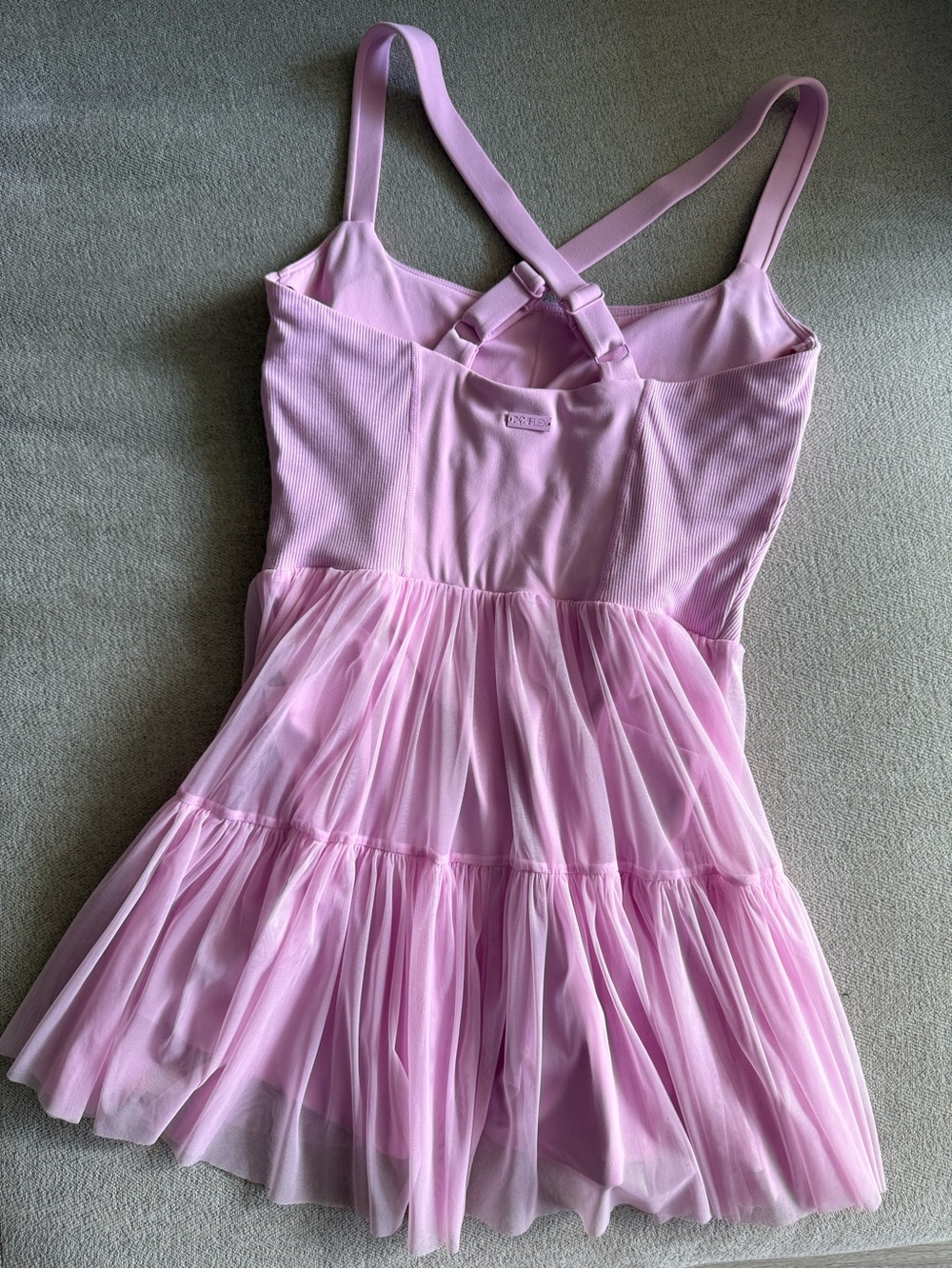 POPFLEX Bubblegum Pink Corset Tulle Mini Dress - Picture 2 of 11